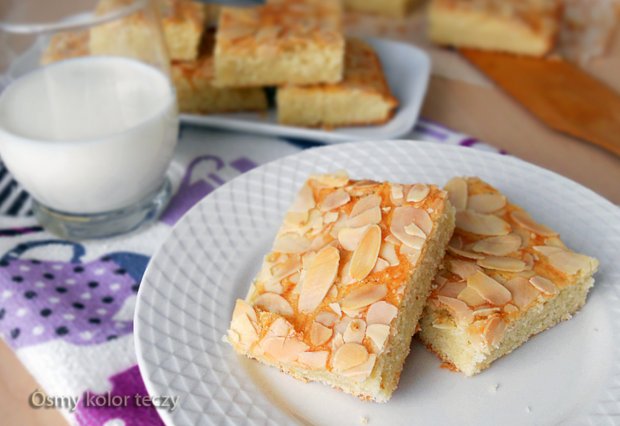 boterkoek szybkie maślane ciasto z migdałami